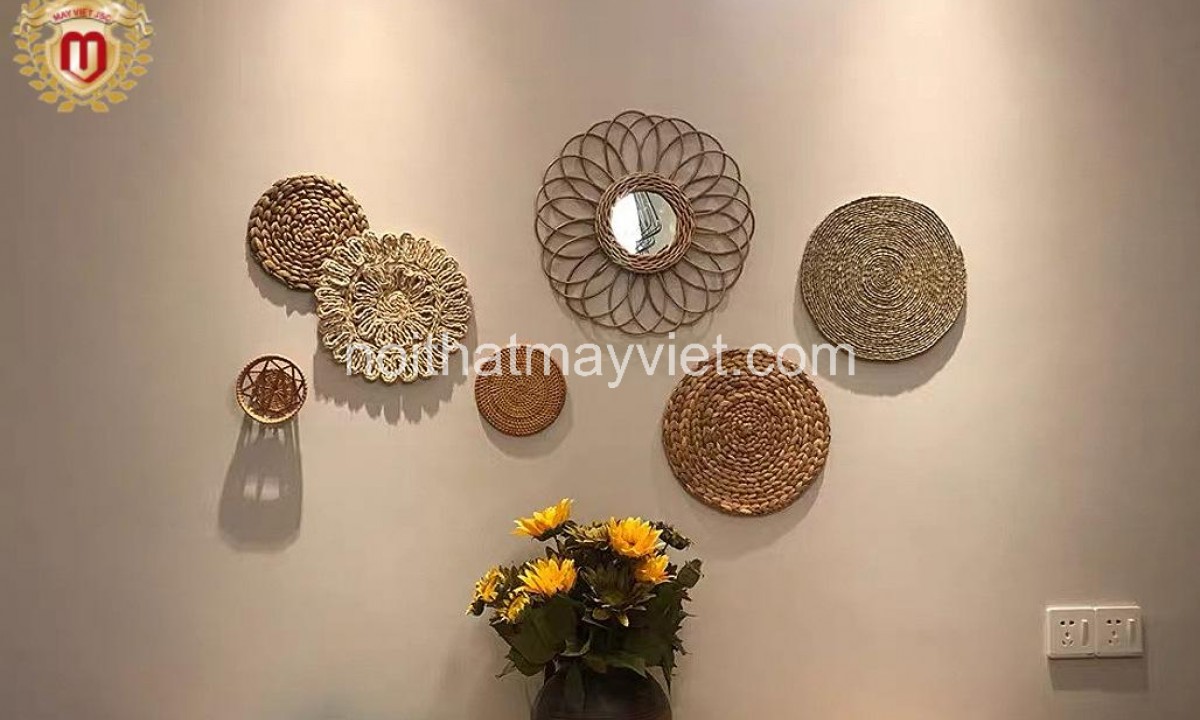 Đồ Trang Trí Mây Tre Tường MTT007
